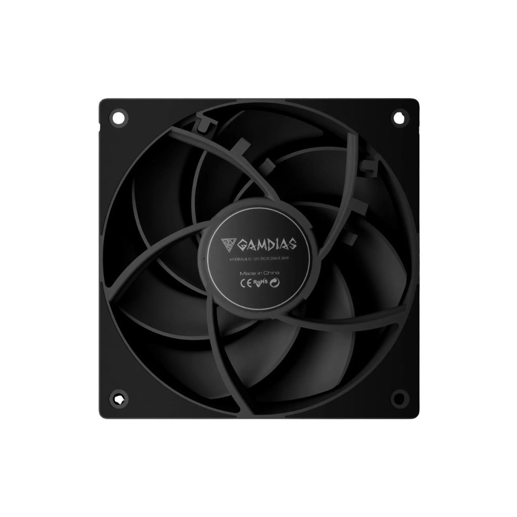 Gamdias Notus M1-1203 Black TRIO 120mm PWM Fan