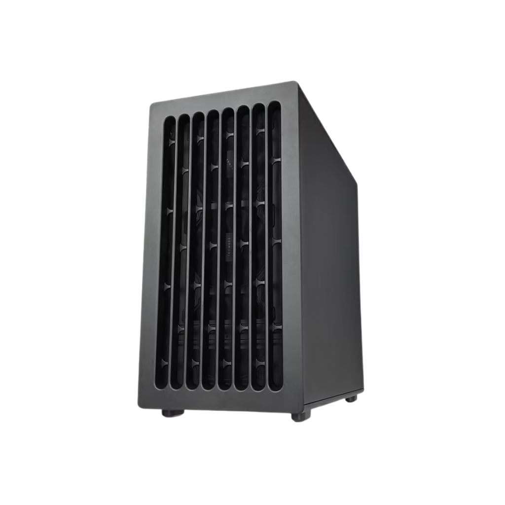 Tecware TITAN M Black TG mATX Case + 4*120mm Fans