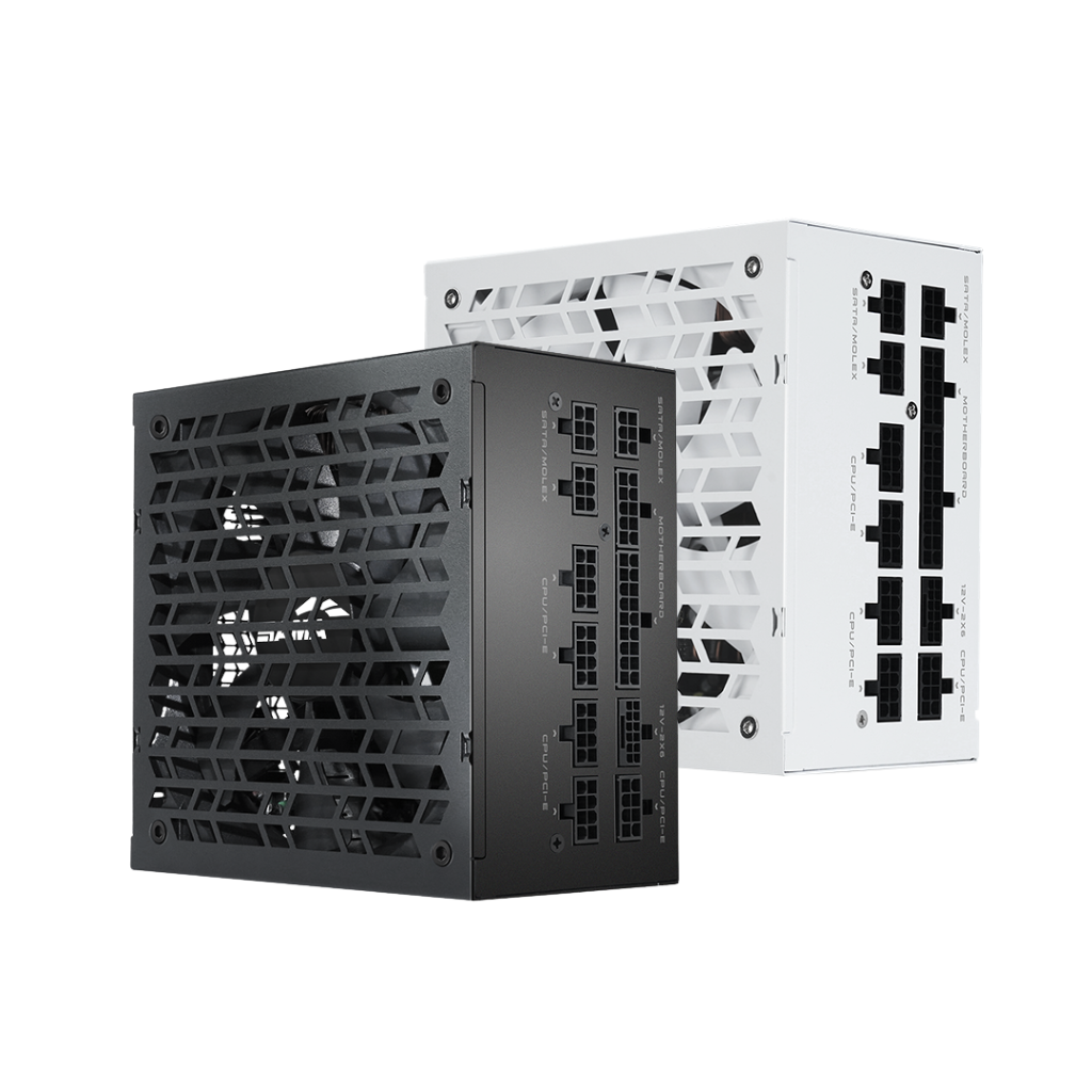 Sama G1000 Gold 1000W 80+ ATX 3.1 PCIe 5.1 Ready Fully Modular Power Supply with Braided Pattern Cables ( Black G1000-BKGFF001-US | White G1000-WHGFF001-US )