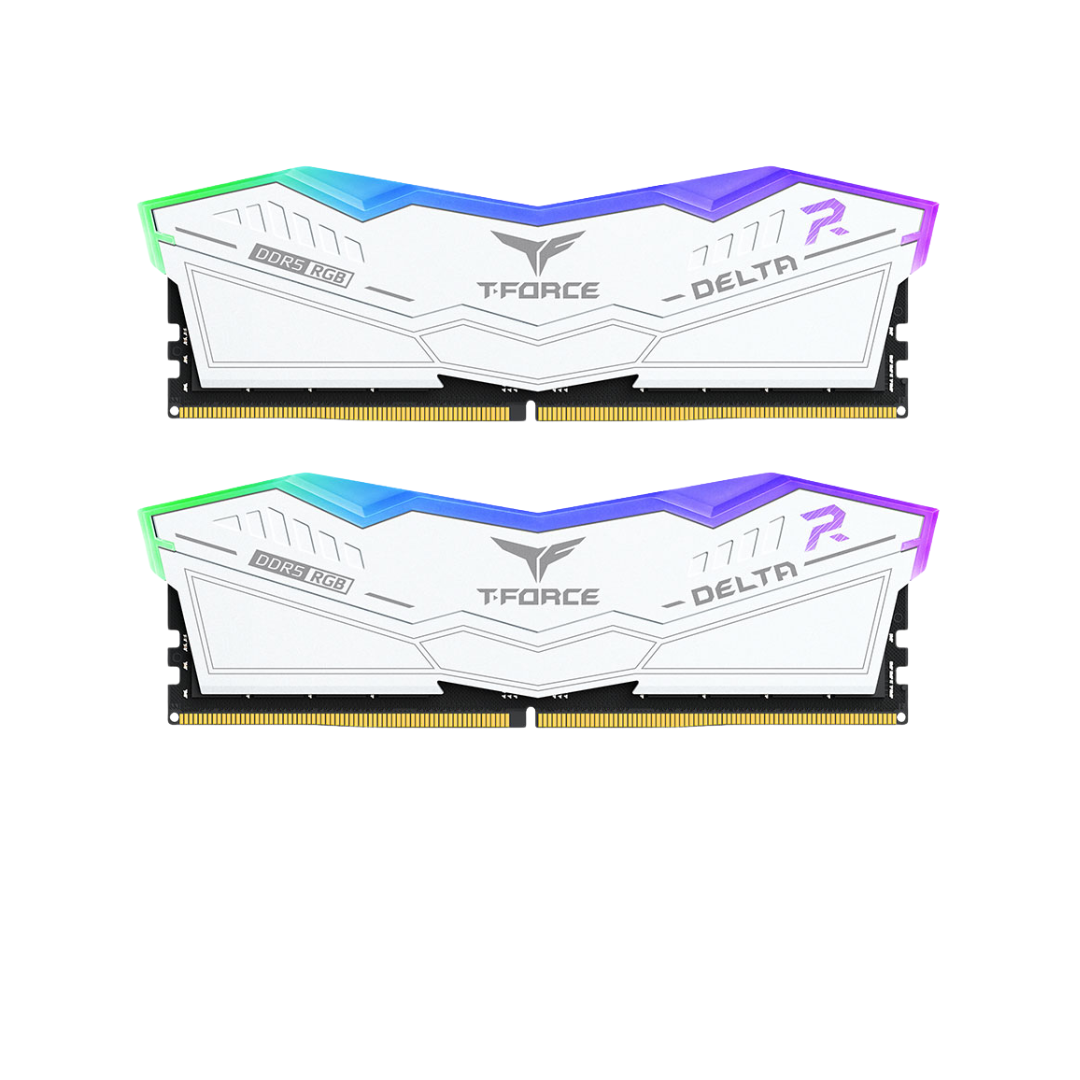 Teamgroup T-Force Delta RGB 16GB 2x8GB DDR5 6000MTs Desktop Memory FF4D516G6000HC38J01
