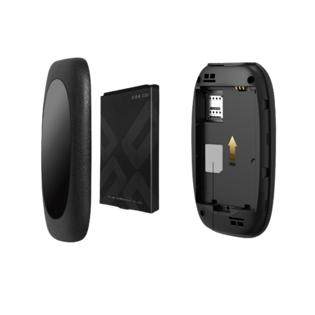 TP-Link M7000 4G LTE Cat4 Mobile Mi-Fi Hotspot - Rechargeable, 10-Device Connectivity