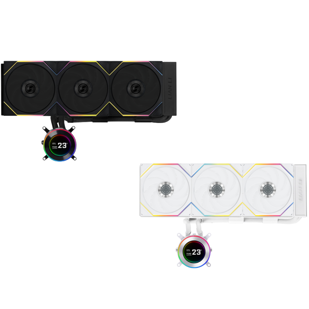 Lian Li HydroShift II LCD-C 360TL RGB 360mm AIO LC Cooler LCD Display ( Black | White )