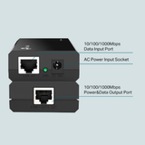 TP-Link TL-POE150S | IEEE 802.3af Compliant PoE Injector Internet Adapter PoE Port for Internet