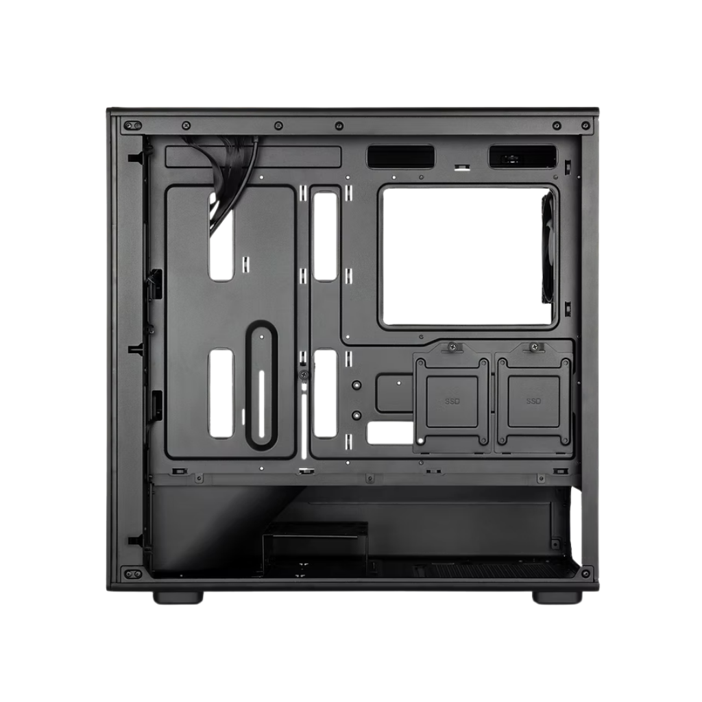 Tecware TITAN Black TG ATX Case + 3*140mm Fans