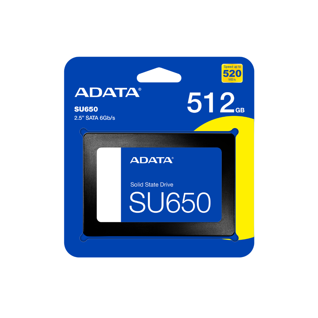 Adata SU650 512GB 2.5-Inch SATA 6GB/S SSD ASU650SS-512GT-R