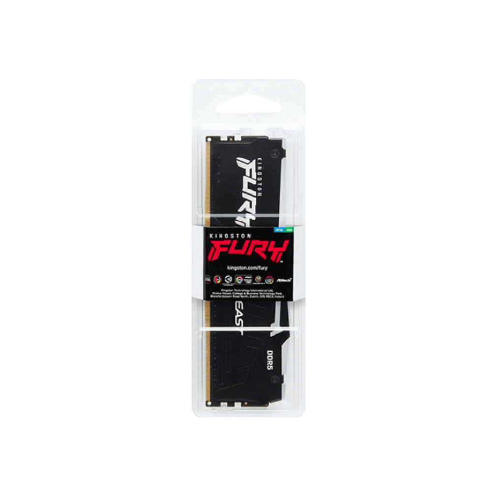 Kingston Fury Beast RGB 32GB single DDR5 6000MT/s CL30 KF560C30BBEA-32 Desktop Memory