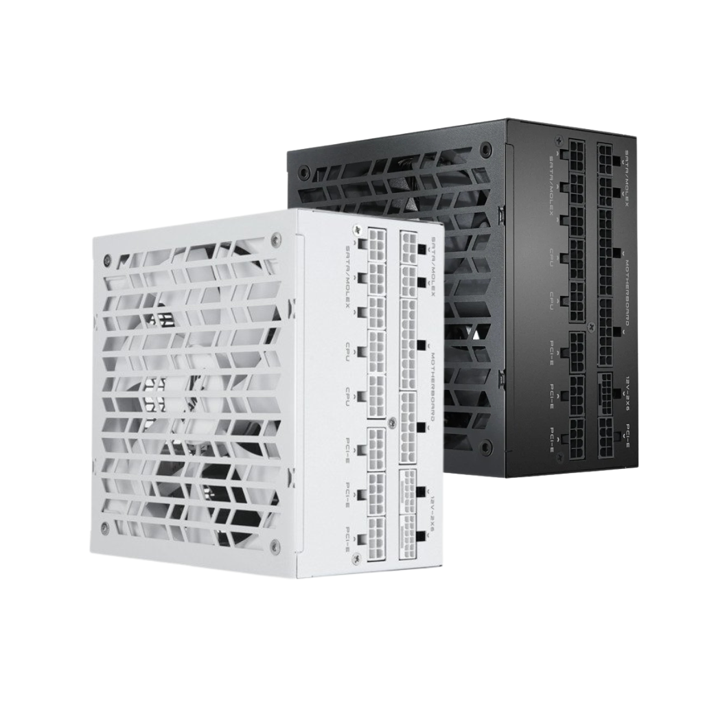 Sama P850 Platinum 850W 80+ ATX 3.1 PCIe 5.1 Ready Fully Modular Power Supply with Braided Pattern Cables ( Black P0850-BKPFF001-US | White P0850-WHPFF001-US )