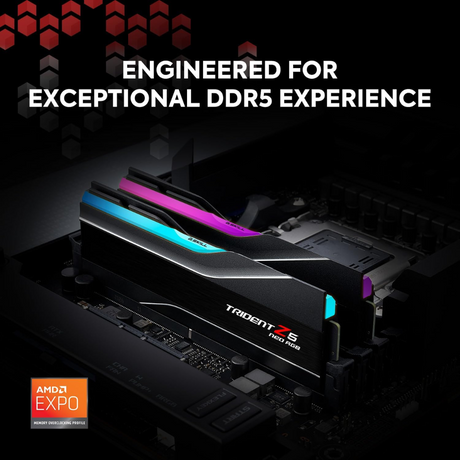 G.Skill Trident Z5 NEO RGB 32GB F5-6000J2836G16GX2-TZ5NR Desktop Memory
