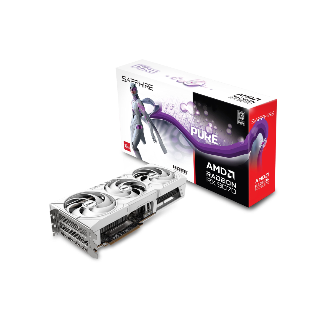 Sapphire Pure RX 9070 Gaming OC 16GB SPR-11349-02-20G Radeon