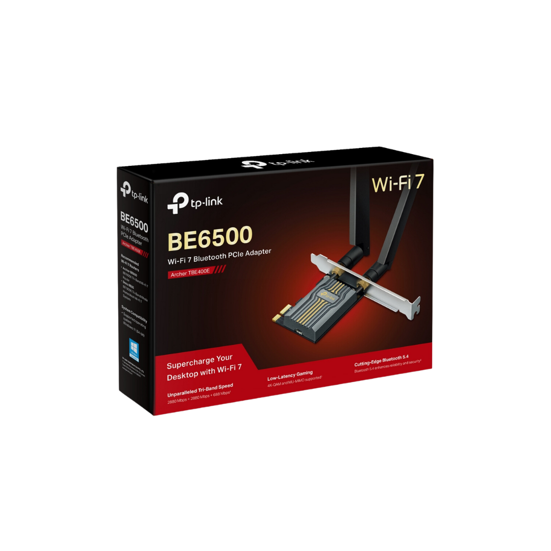 TP-Link BE6500 Wi-Fi7 BT5.4 PCIeアダプター Archer TBE400UH | BE6500 Wi-Fi 7 High Gain Wireless USB
