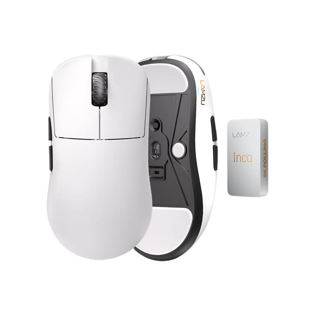 Lamzu Inca 8K Superlight Wireless Gaming Mouse ( Black | White )