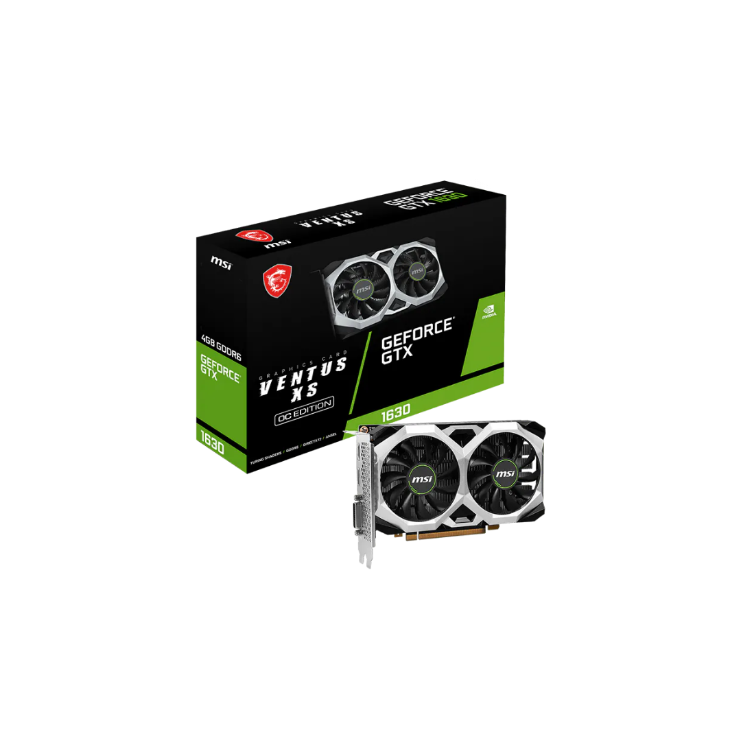 MSI GTX 1630 Ventus XS 4G OC Graphics Card