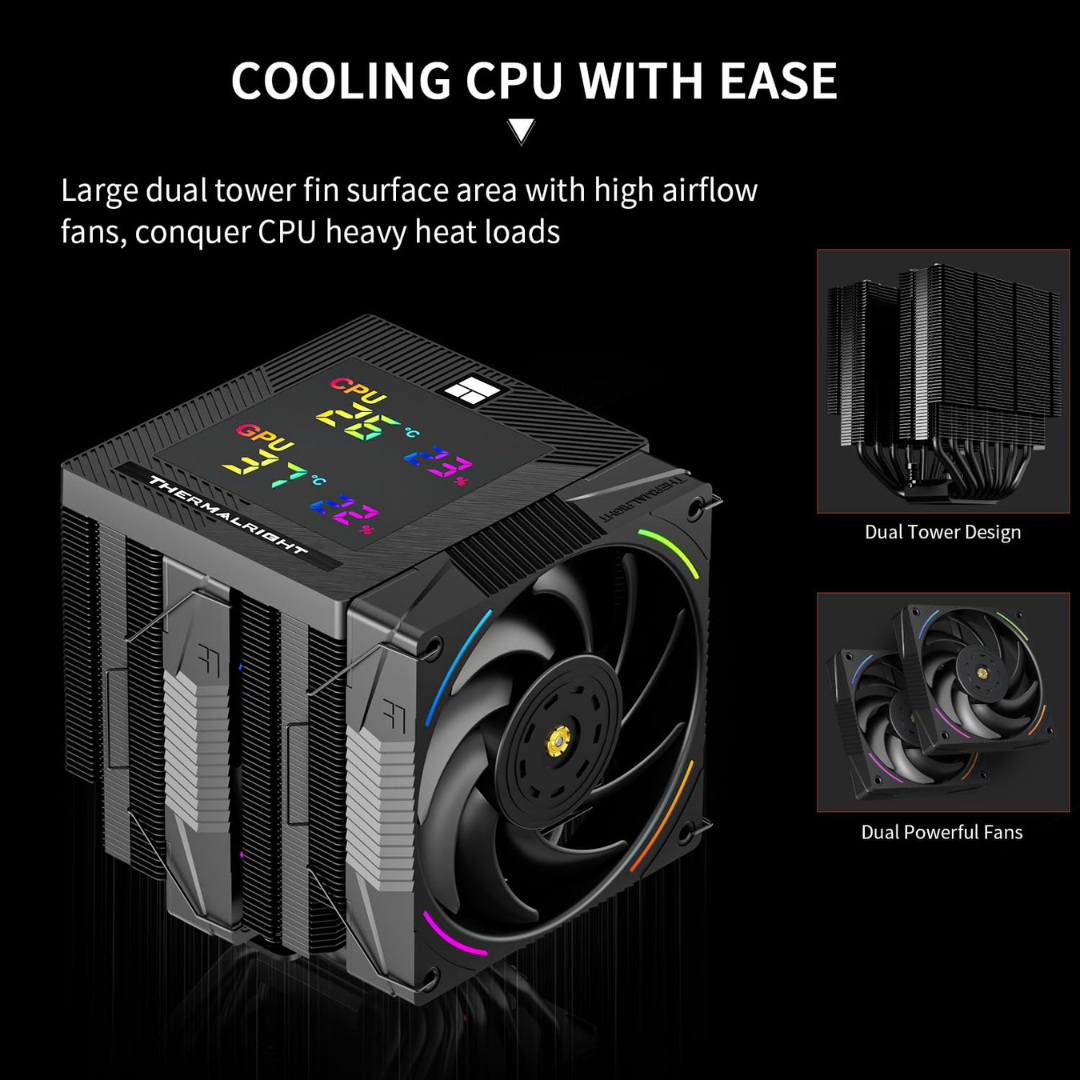 Thermalright Phantom Spirit 120 Evo Digital CPU Air Cooler