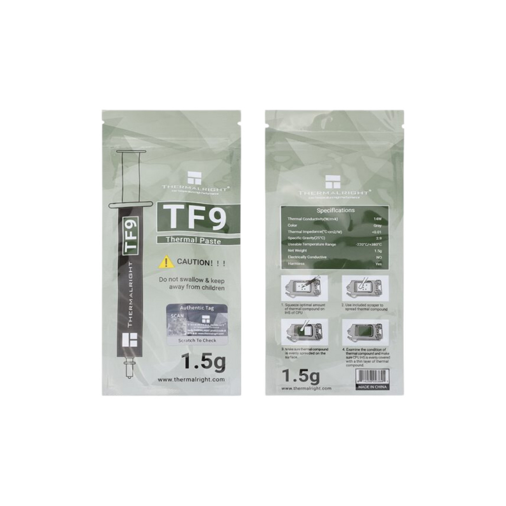 Thermalright TF9 1.5g Thermal Paste – DynaQuest PC