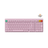 Nuphy Node100 Low-Profile Pink / Blush Nano Keyboard