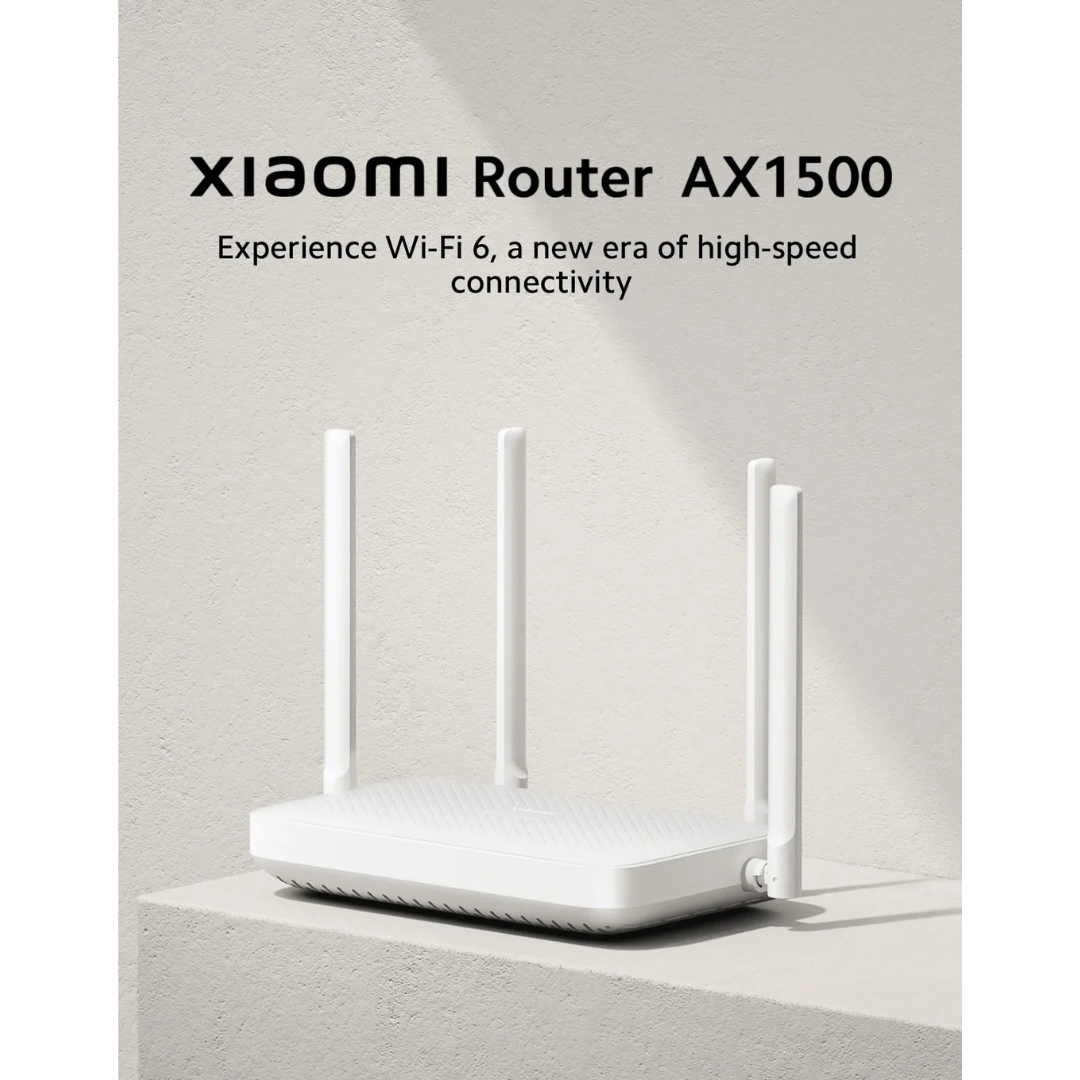 Xiaomi Router AX1500 5GHz Wi-Fi 6 1500Mbps