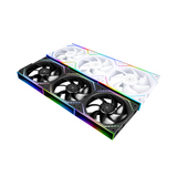 Thermalright ( Black TL-M12Q X3/ White TL-M12QW X3 ) 3-Pack ARGB Block Splicing FAN