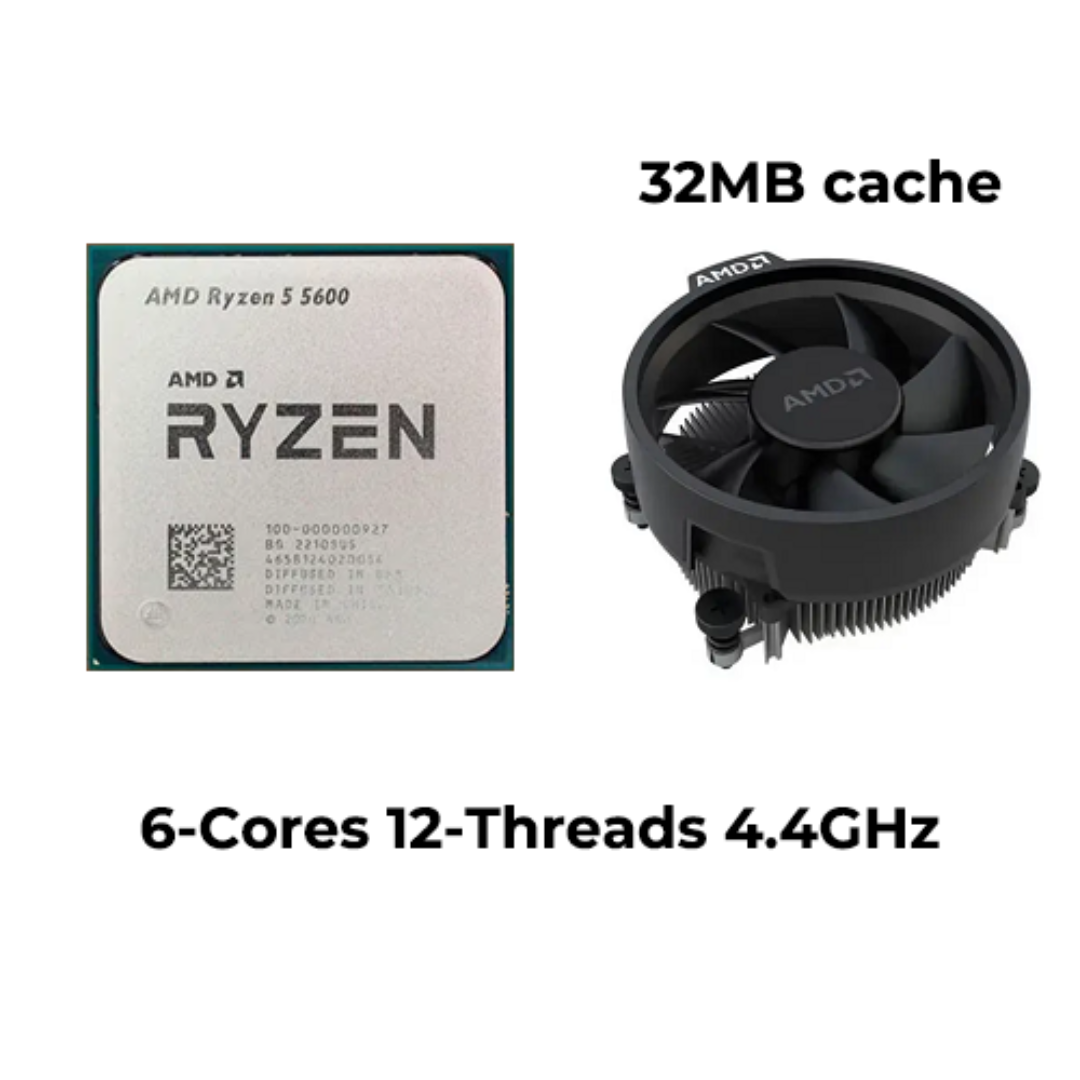 AMD Ryzen 5 5600 4.4GHz 6 Core Processor Tray