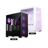 Phanteks XT Pro Ultra Tempered Glass With 4X 140MM RGB Fan PC Case ( Black | White )