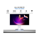 Viewplus AIZ-7840HS 24 inch All-in-One PC | AMD Ryzen 7 7840H | 16GB DDR5 RAM | 512GB M.2 SSD | White Desktop Computer