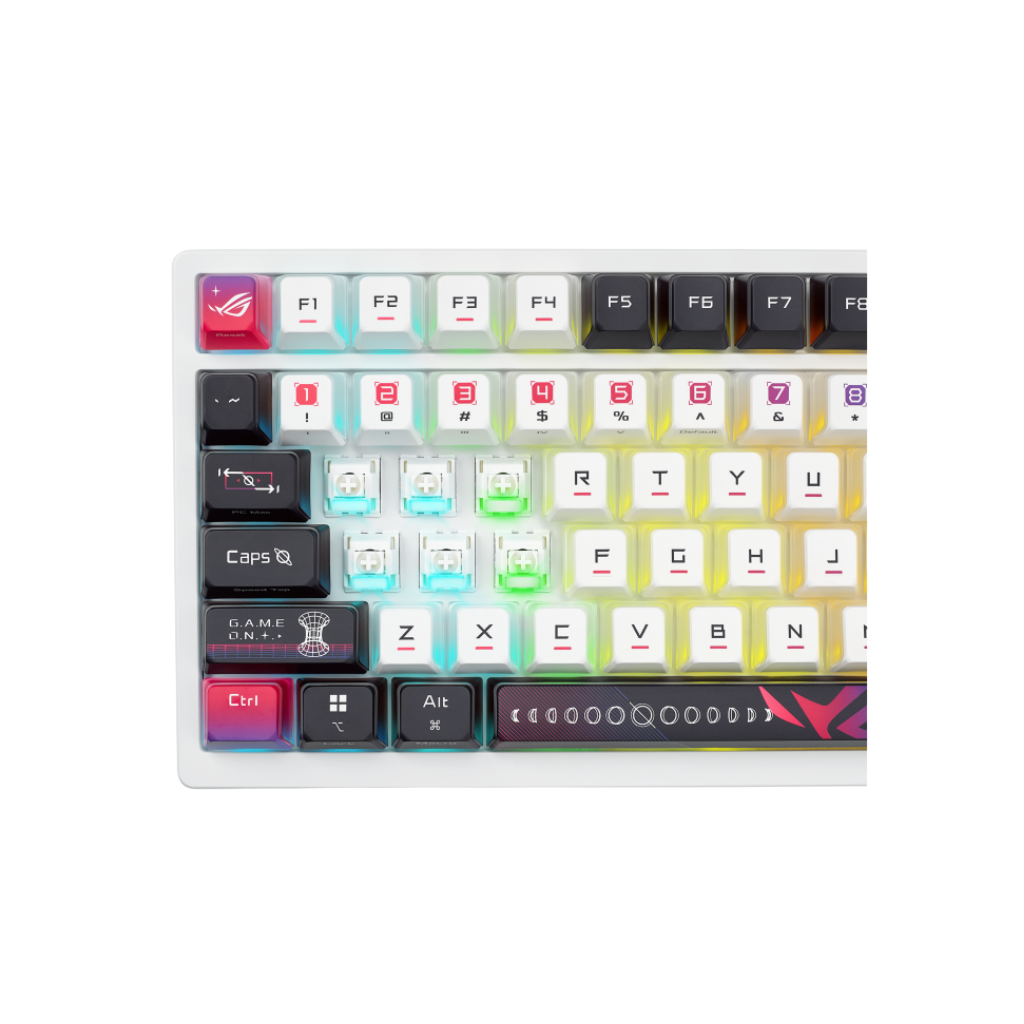 Asus ROG Azoth X 75% Wireless Mechanical Gaming Keyboard M704 White ( NX Snow V2 / NX Storm V2 )