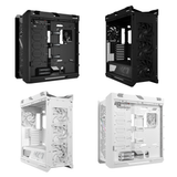 Asus ROG Strix Helios II GX601S EATX Mid-Tower PC Gaming Case with Dual Tempered Glass Side Panels (Black | White)