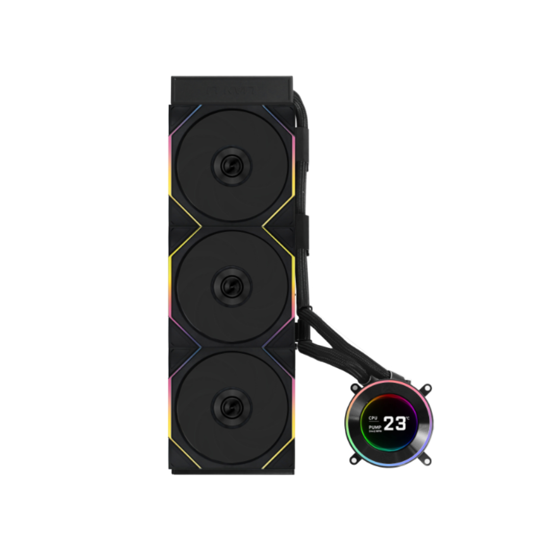 Lian Li HydroShift II LCD-C 360TL RGB 360mm AIO LC Cooler LCD Display ( Black | White )