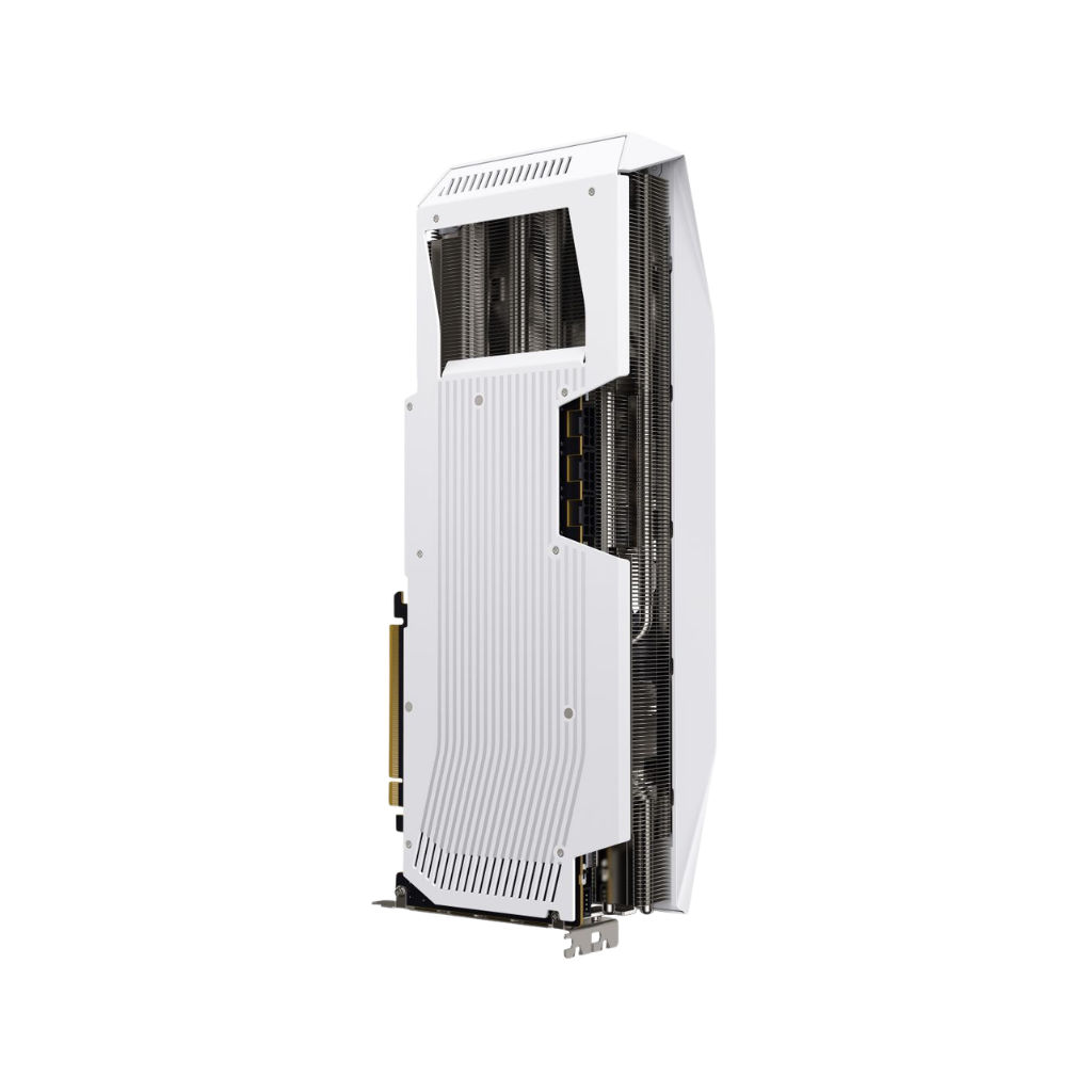 XFX Mercury RX 9070 XT Pro Gaming OC RGB 16GB GDDR6 White Graphics Card RX-97TRGBBW9
