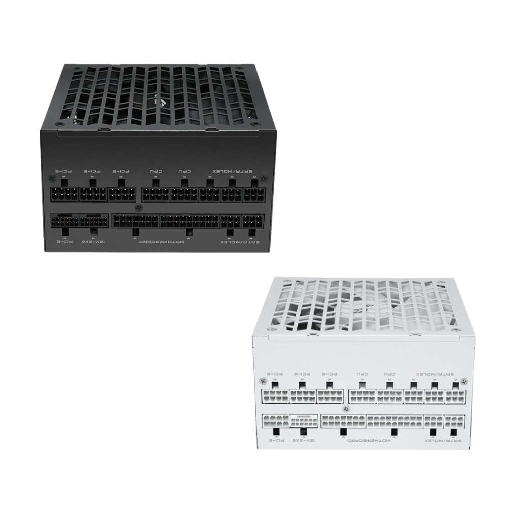 Sama P850 Platinum 850W 80+ ATX 3.1 PCIe 5.1 Ready Fully Modular Power Supply with Braided Pattern Cables ( Black P0850-BKPFF001-US | White P0850-WHPFF001-US )