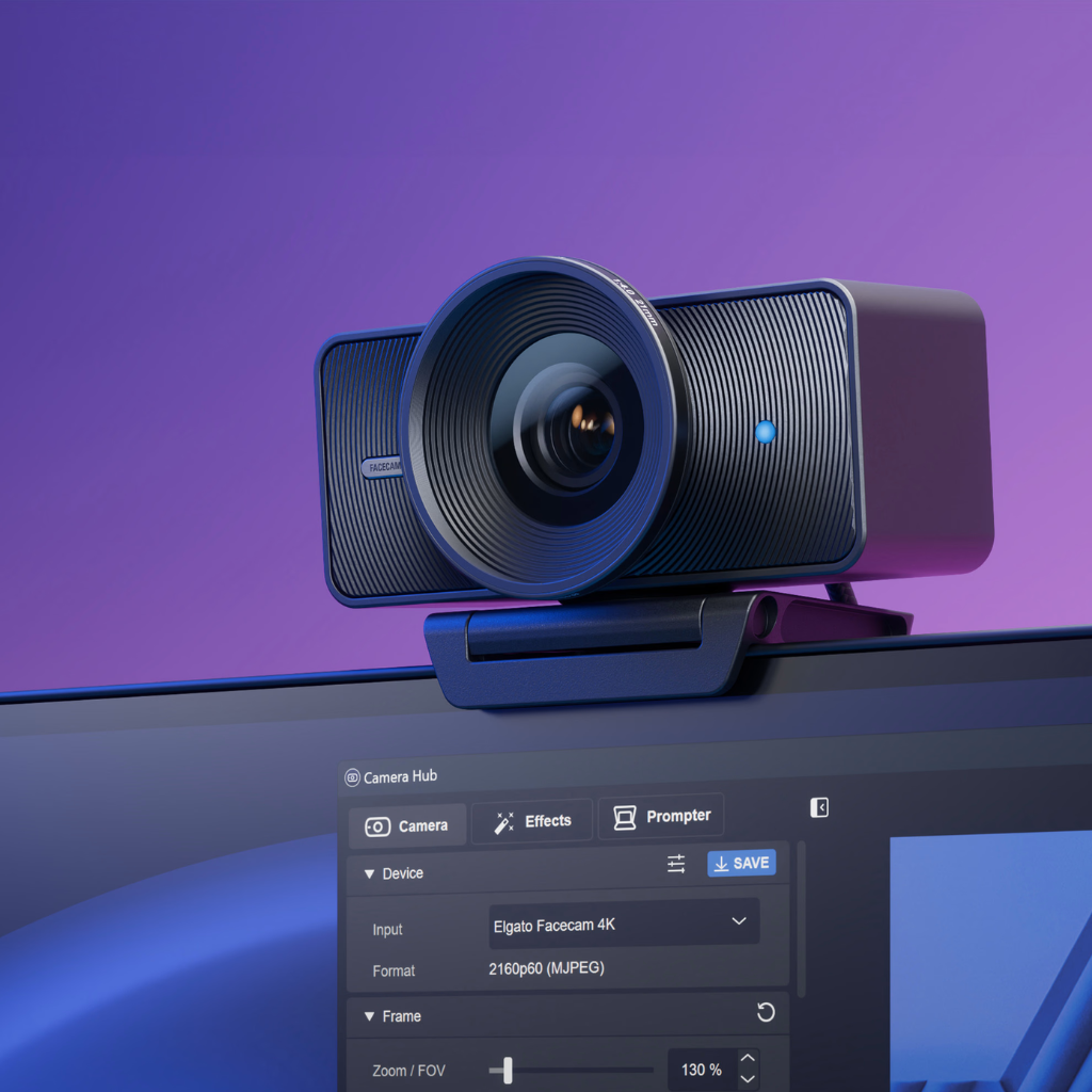 Elgato Facecam 4K Studio Webcam EL-10WAF9901