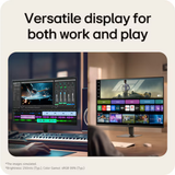 LG 32U501SB-B 32" VA 120Hz FHD 1920x1080  5ms GTG Smart Monitor AI U5s, for Streaming With Webos Tilt Adjustment