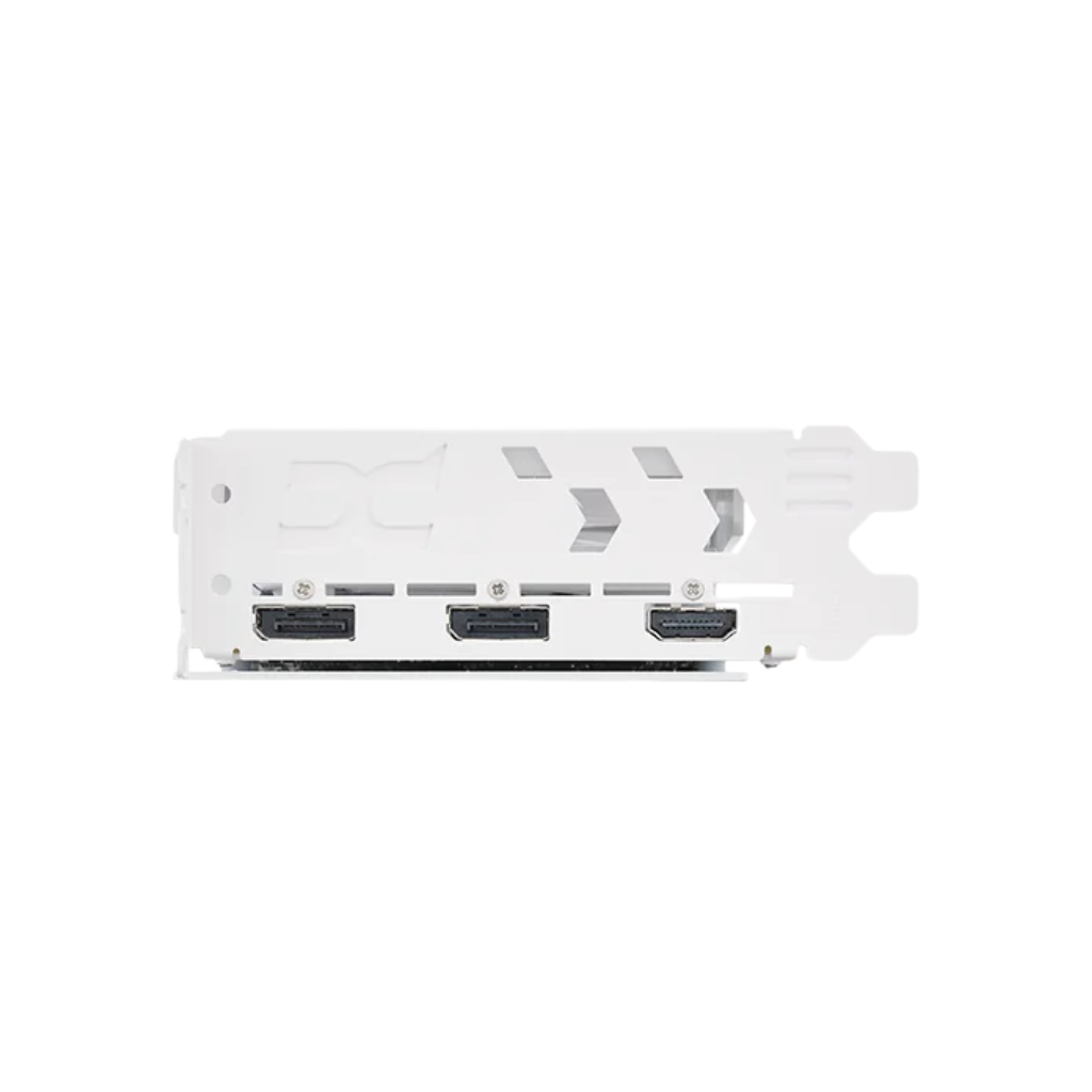PowerColor Hellhound RX 9060 XT OC 16GB White GDDR6 Graphics Card Spectral White RX9060XT 16G-L/OC/WHITE