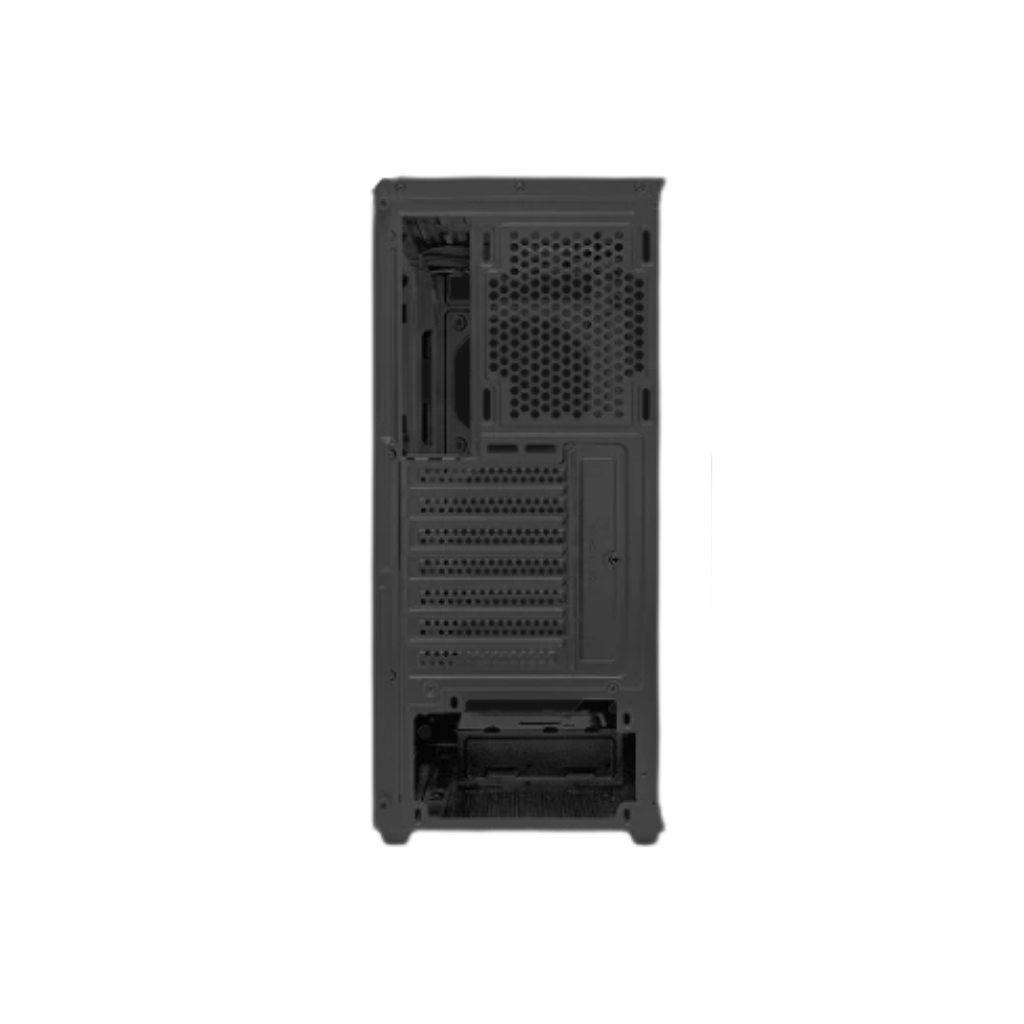 Trendsonic Breeze BR15A Mesh Front/TG Side Panel ATX PC Case with 4x120mm Fan