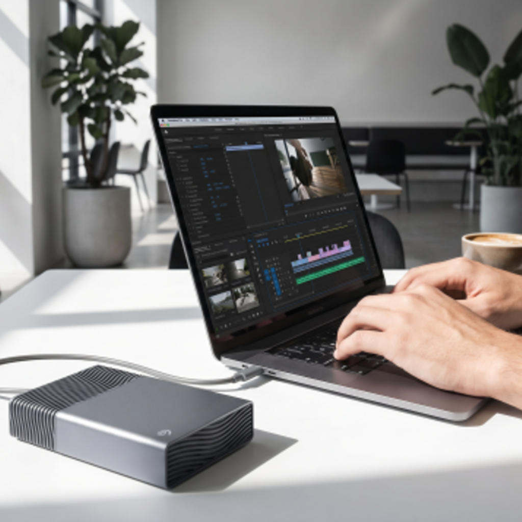 Seagate One Touch TESORO Desktop Hub 8TB USB-C External Hard Drive STNB8000400
