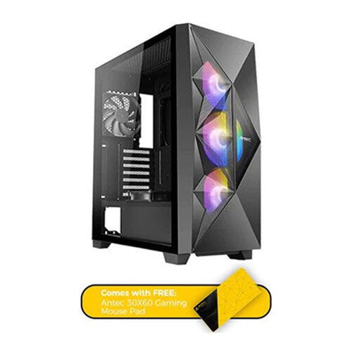 Antec Dark League DF800 Flux ATX Mid-Tower Gaming Case (Black) + Antec 30X60 Gaming Mouse Pad