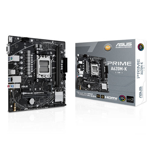 Asus Prime A620M-K CSM DDR5 (LGA1700) Motherboard