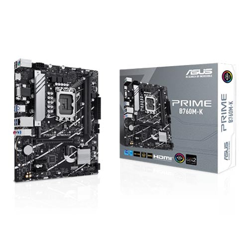 Asus Prime B760M-K D5 mATX (LGA 1700) Motherboard – DynaQuest PC