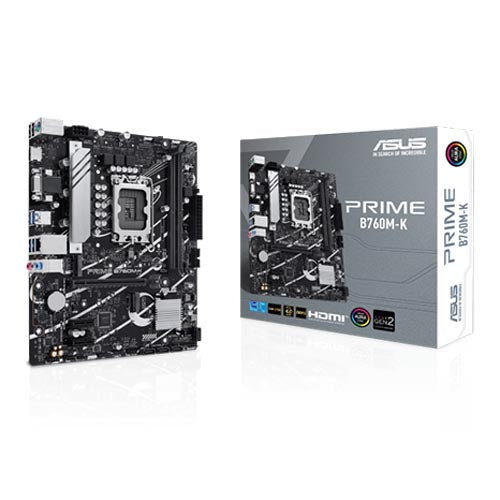Asus Prime B760M-K D5 mATX (LGA 1700) Motherboard