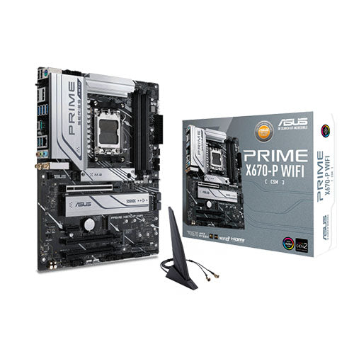 Asus Prime X670-P WiFi CSM DDR5 (AM5) Motherboard