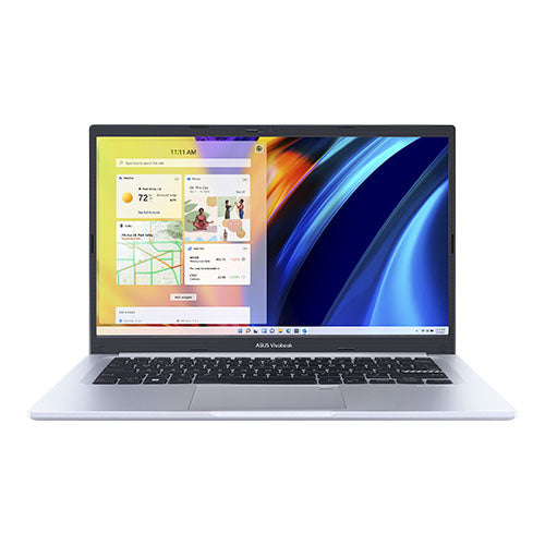 Asus Vivobook 14 X1402ZA-AM434WS Laptop (Icelight Silver) | 14" FHD | i5-1240P | 8GB DDR4 | 512GB M.2 SSD | Intel® UHD Graphics | Windows 11 Home | MS Office Home & Student 2021 | Asus Backpack