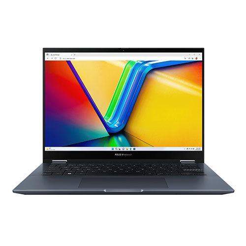 Asus Vivobook S 14 Flip TN3402YA-LZ096WS Laptop (Quiet Blue) | 14 WUXGA | R5-7530U | 1TB SSD | 16GB RAM | AMD Radeon Graphics | Windows 11 Home | MS Home & Student 2021 | Asus Backpack