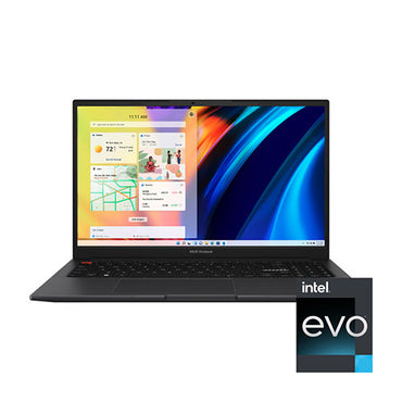 Asus Vivobook S 15 OLED K3502ZA-L1477WS (Indie Black) | 15.6” FHD OLED | i5-12500H | 8GB RAM | 512GB SSD | Intel Iris Xe Graphics | Windows 11 Home | MS Office Home & Student 2021 | Asus BP1504 Casual Backpack