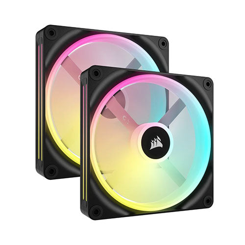 Corsair iCUE Link QX140 RGB 140mm PWM PC Fans Starter Kit with iCUE LINK System Hub CO-9051004-WW