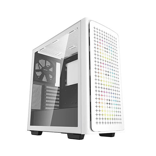 DeepCool CK560 Glass TG ATX Case w 1x140mm 3x120mm Fan ( Black R-CK560-BKAAE4-G-1 / White R-CK560-WHAAE4-G-1 )