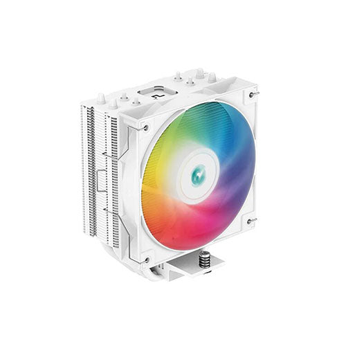 Deepcool AG400 White ARGB Efficient 4 Heat Pipes CPU Cooler R-AG400-WHANMC-G-2