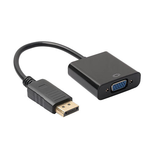 Display Port DP to VGA Adapter Cable , DisplayPort Male to VGA Female HD 1080P 60Hz Converter