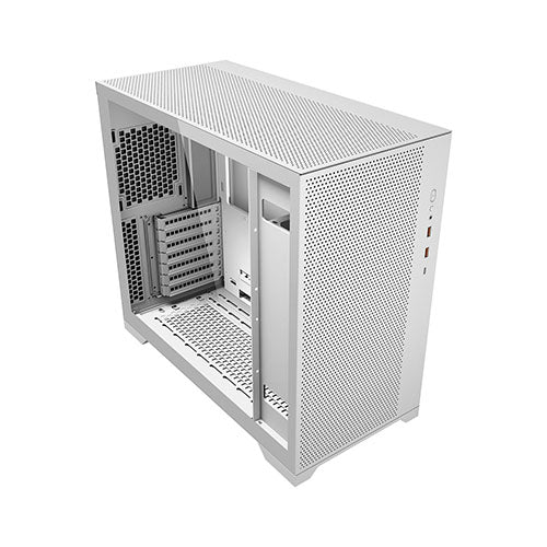 FSP ( CMT580B Black / CMT580W White ) Mesh TG Dual Chamber ATX