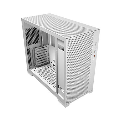 FSP ( CMT580B Black / CMT580W White ) Mesh TG Dual Chamber ATX Gaming Case w/ 3X120mm fan