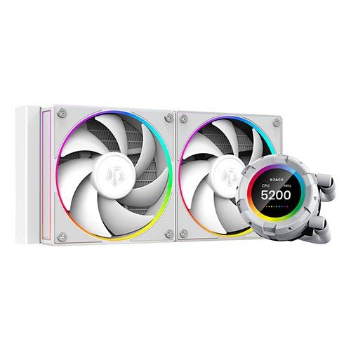 ID Cooling Space SL240 240mm White Liquid CPU Cooler