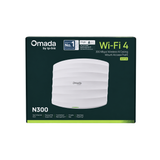 TP-Link Omada EAP110 N300 300Mbps Wireless N Ceiling Mount Access Point